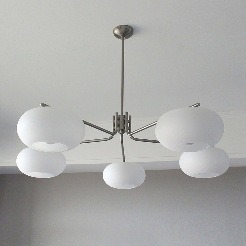 Darnwell Glass Chandelier-Moonnatur