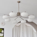 Darnwell Glass Chandelier-Moonnatur