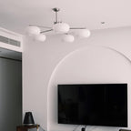 Darnwell Glass Chandelier-Moonnatur