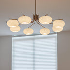 Darnwell Glass Chandelier-Moonnatur