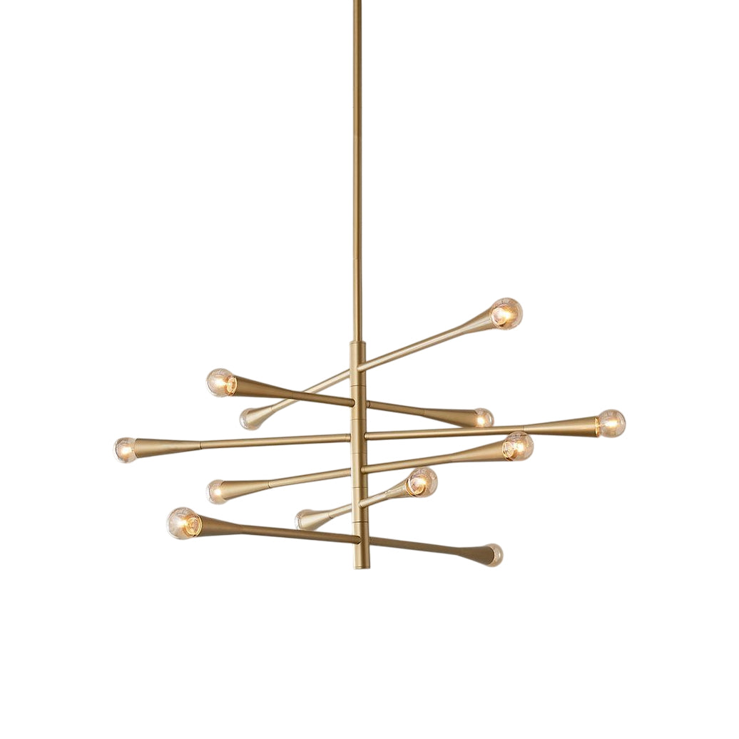 Oswenonna Brass Chandelier-Moonnatur