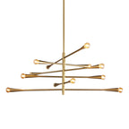 Oswenonna Brass Chandelier-Moonnatur