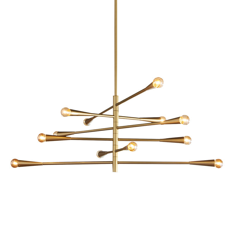 Oswenonna Brass Chandelier-Moonnatur