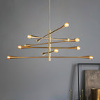 Oswenonna Brass Chandelier-Moonnatur