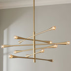 Oswenonna Brass Chandelier-Moonnatur
