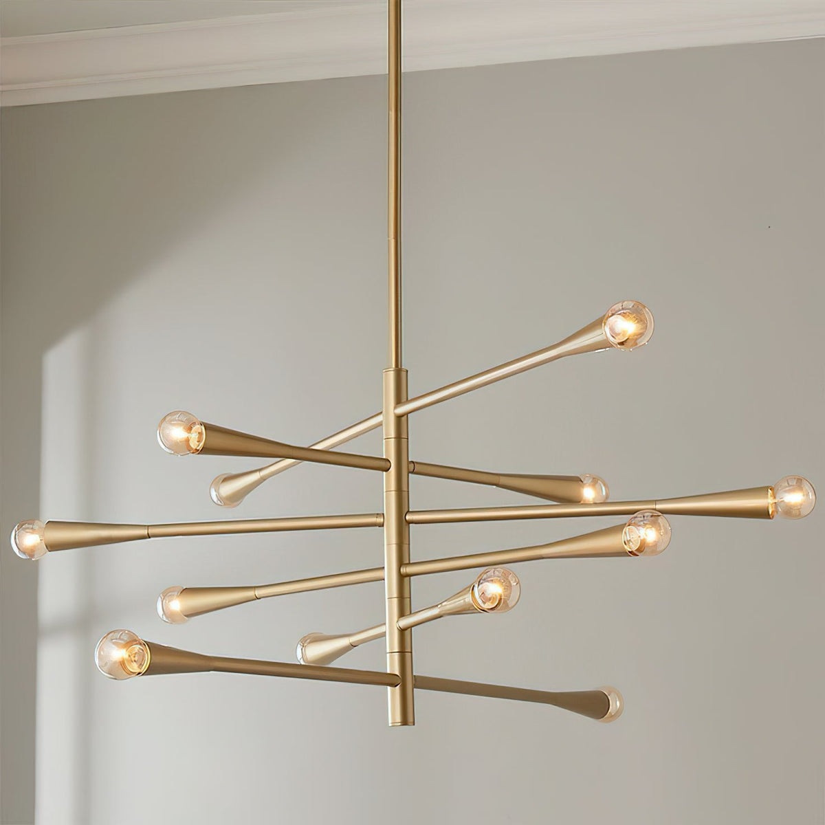 Oswenonna Brass Chandelier-Moonnatur