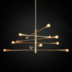 Oswenonna Brass Chandelier-Moonnatur