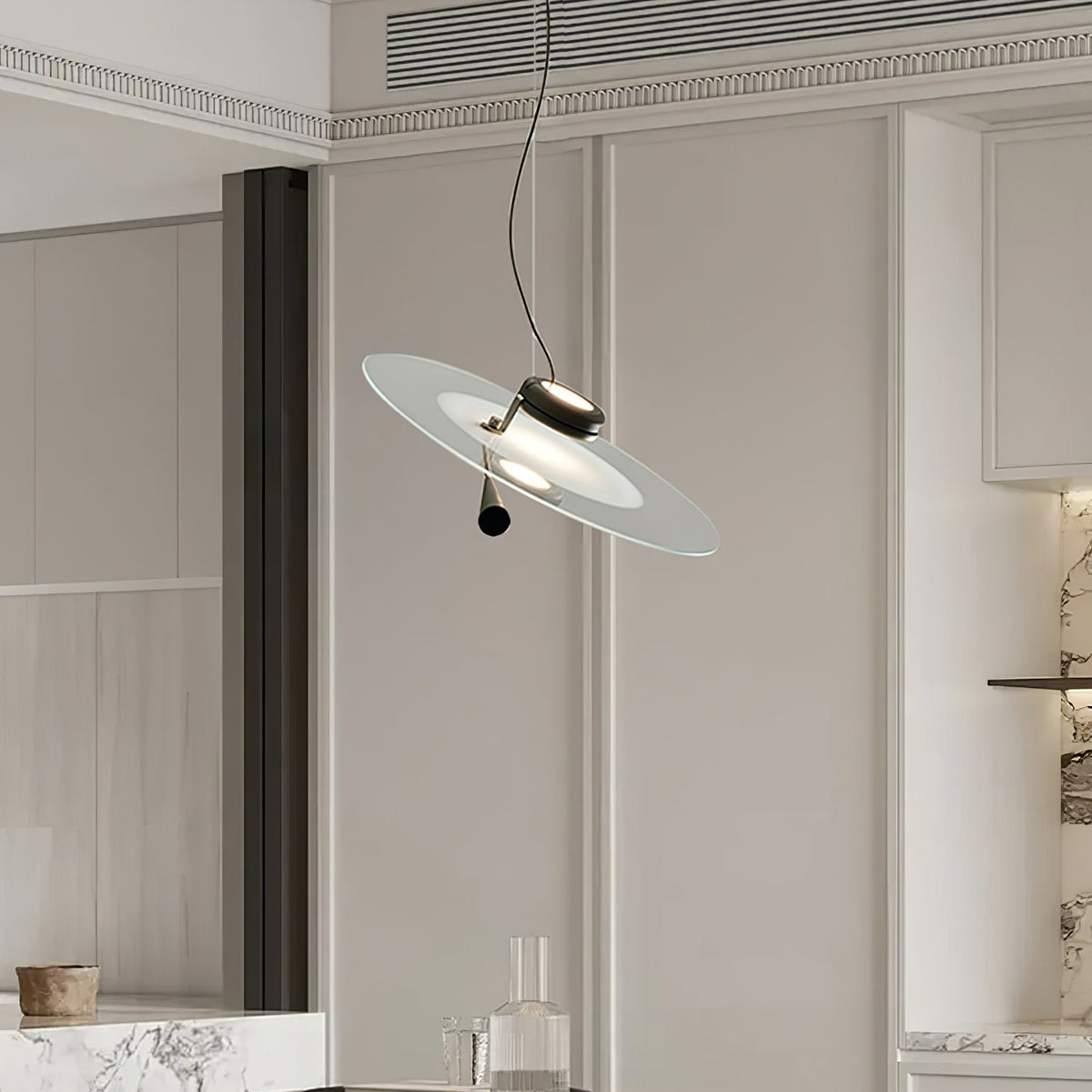 Cardeniel Acrylic Pendant Light-Moonnatur