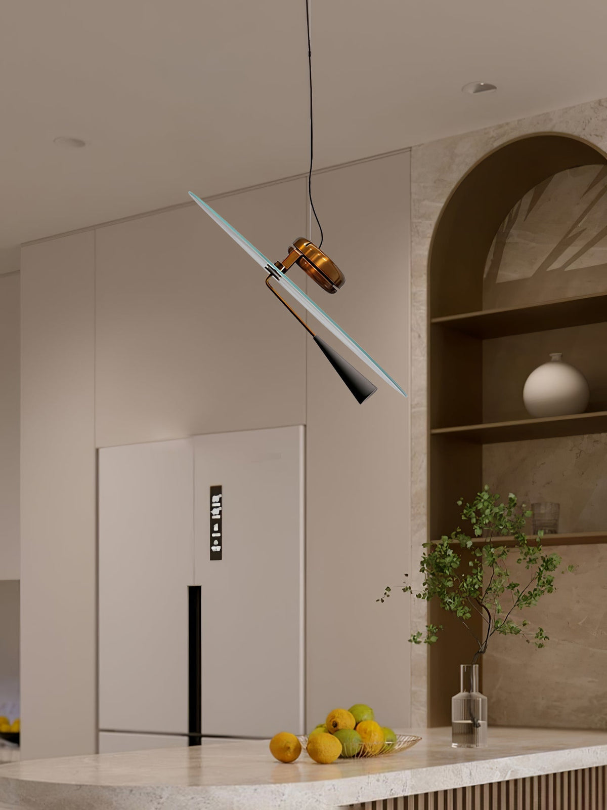 Cardeniel Acrylic Pendant Light-Moonnatur
