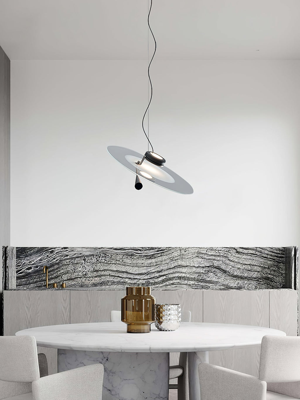 Cardeniel Acrylic Pendant Light-Moonnatur