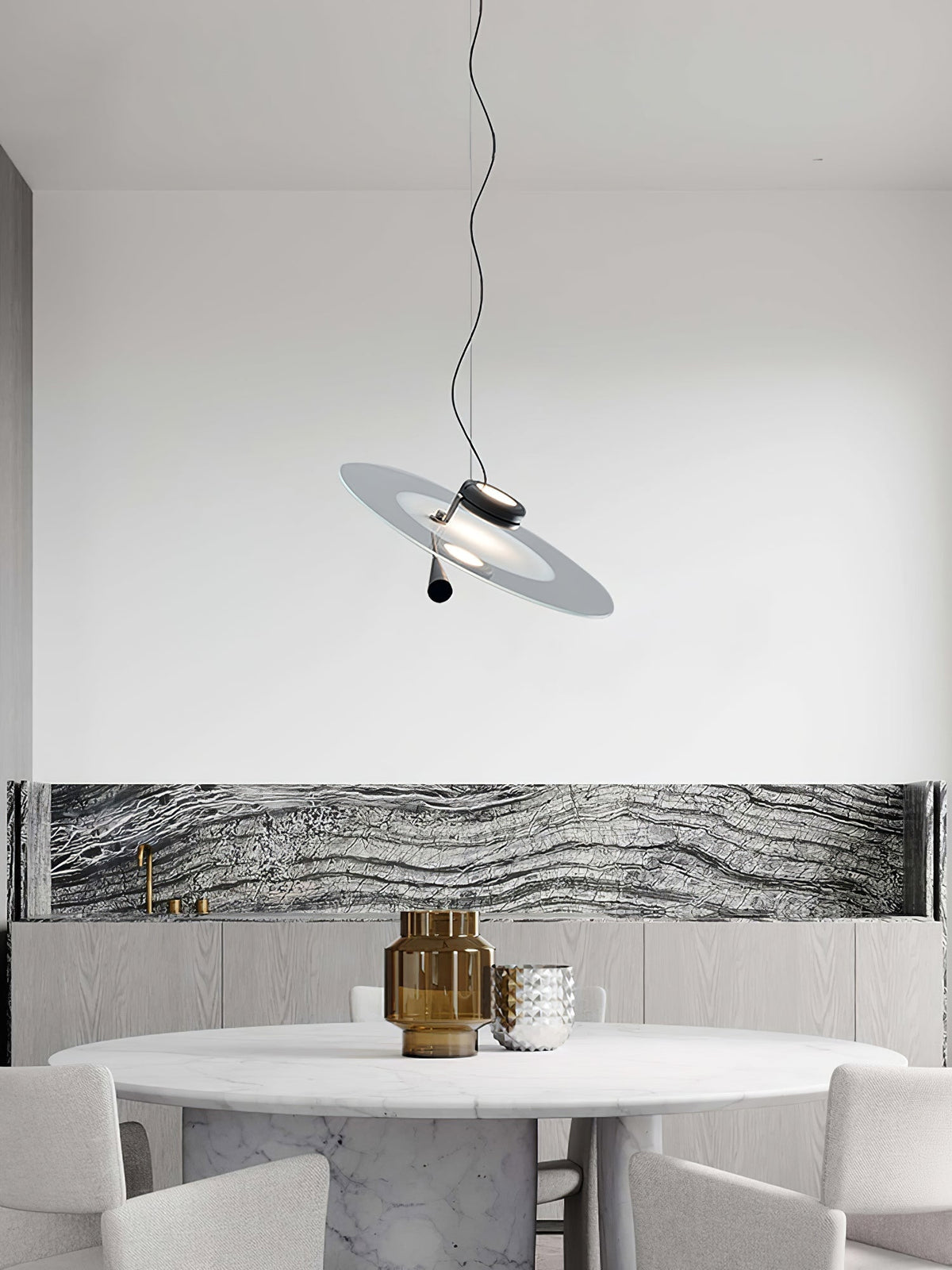 Cardeniel Acrylic Pendant Light-Moonnatur