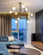 Brierera Glass Chandelier-Moonnatur