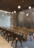 Brierera Glass Chandelier-Moonnatur