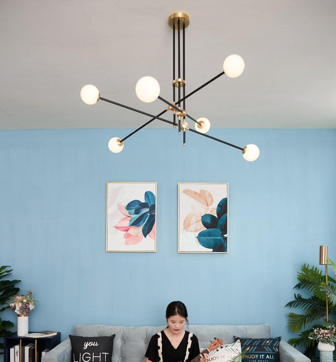 Brierera Glass Chandelier-Moonnatur