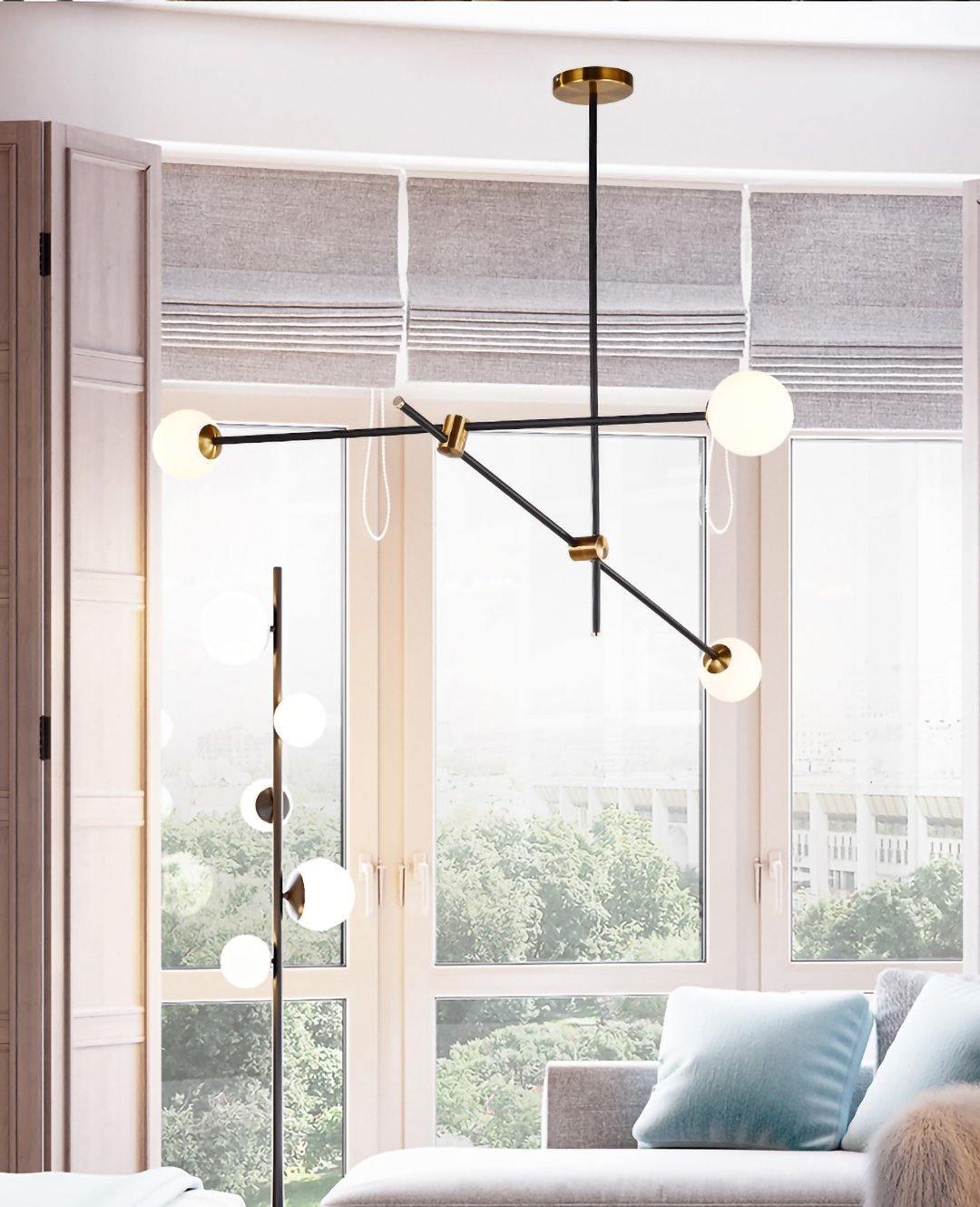 Brierera Glass Chandelier-Moonnatur