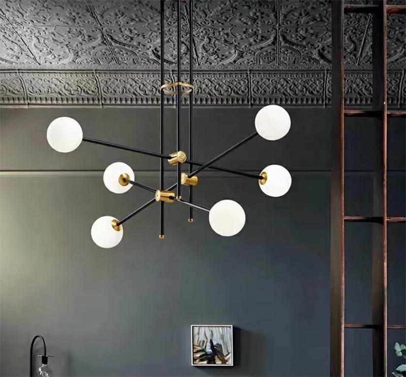 Brierera Glass Chandelier-Moonnatur