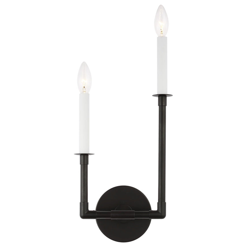 Ordelina Brass Wall Light-Moonnatur