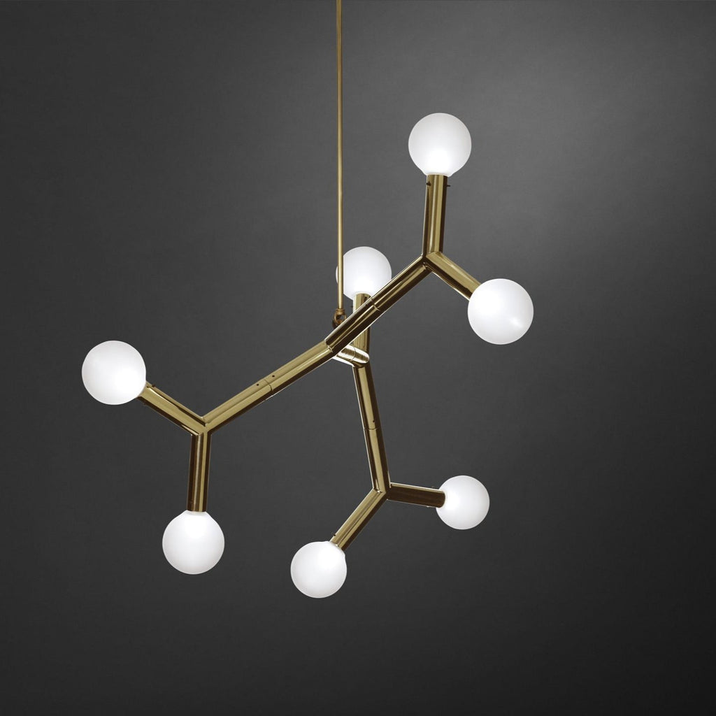 Norreleth Glass Chandelier-Moonnatur
