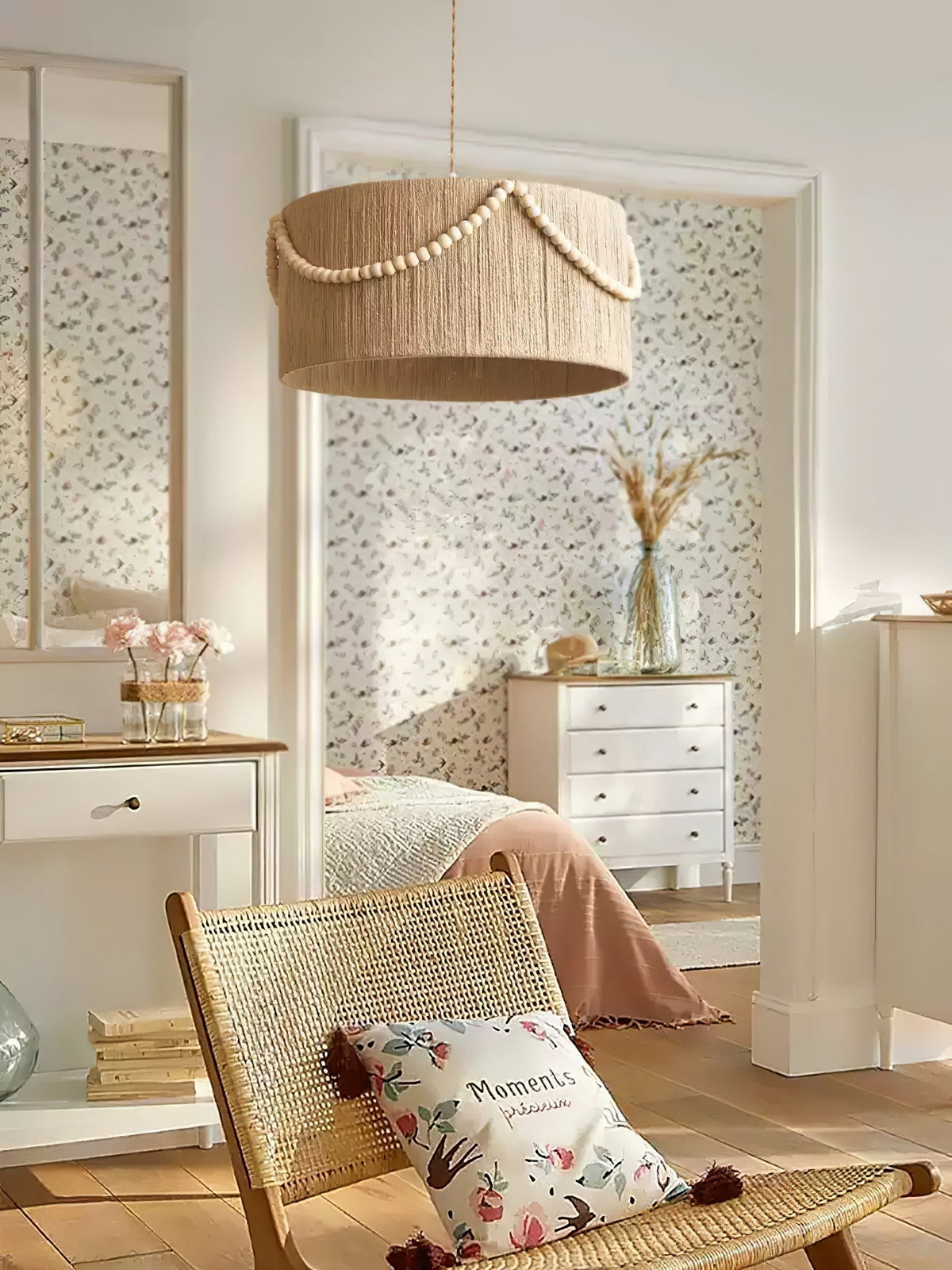 Talora Jute Pendant Lamp-Moonnatur