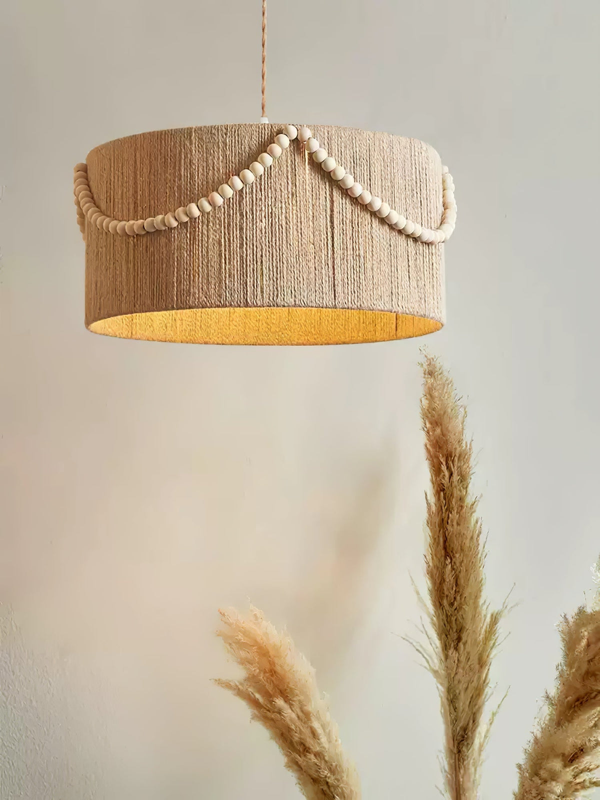 Talora Jute Pendant Lamp-Moonnatur