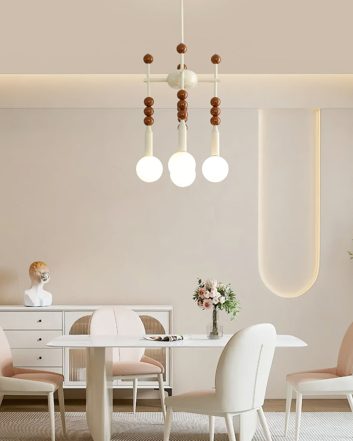 Junora Glass Pendant Light-Moonnatur