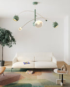 Ravelune Glass Chandelier-Moonnatur