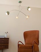Ravelune Glass Chandelier-Moonnatur