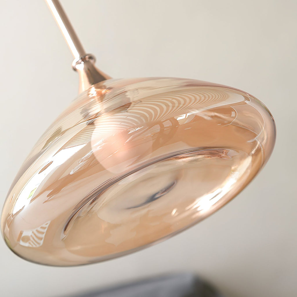 Ravelune Glass Chandelier-Moonnatur