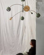 Ravelune Glass Chandelier-Moonnatur