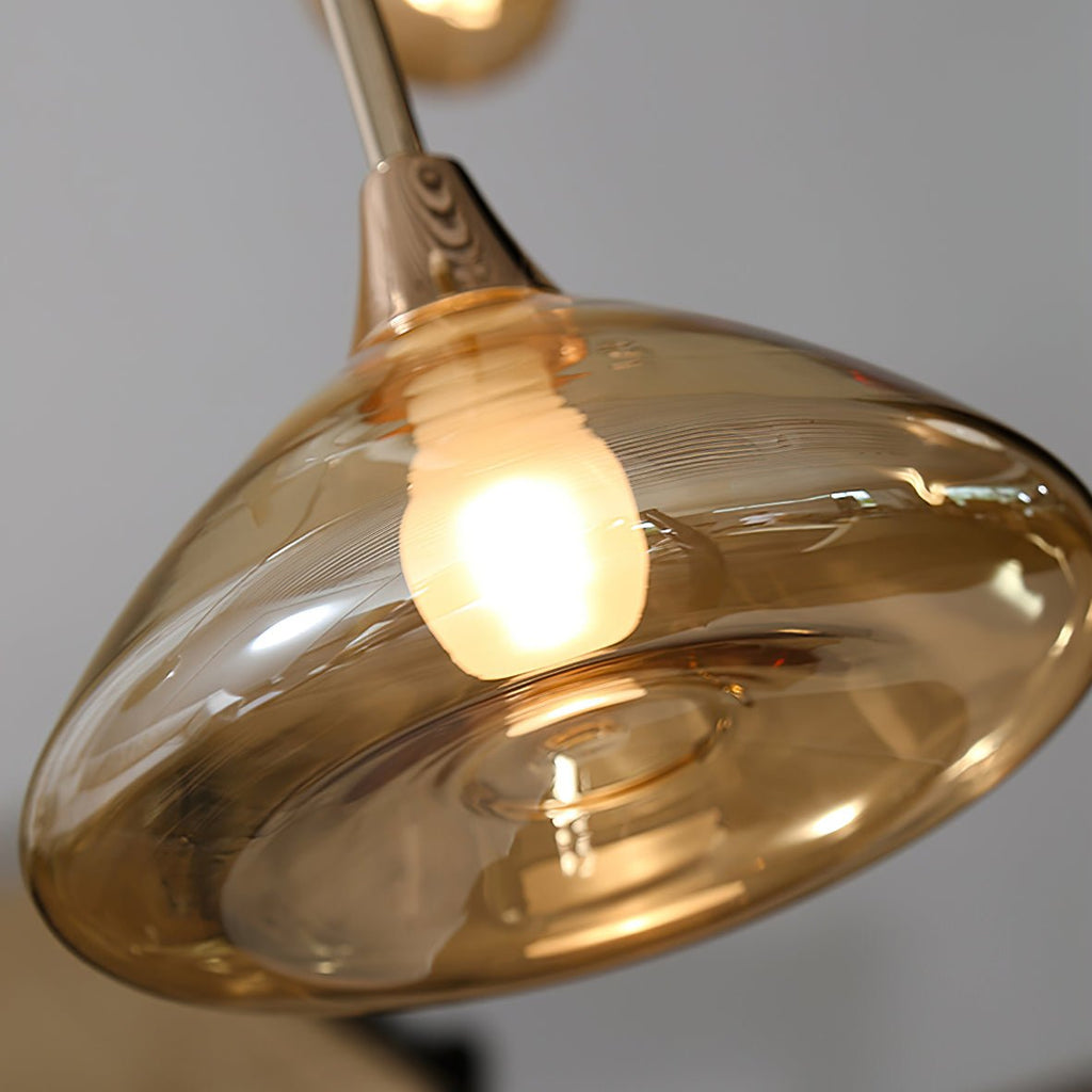 Ravelune Glass Chandelier-Moonnatur
