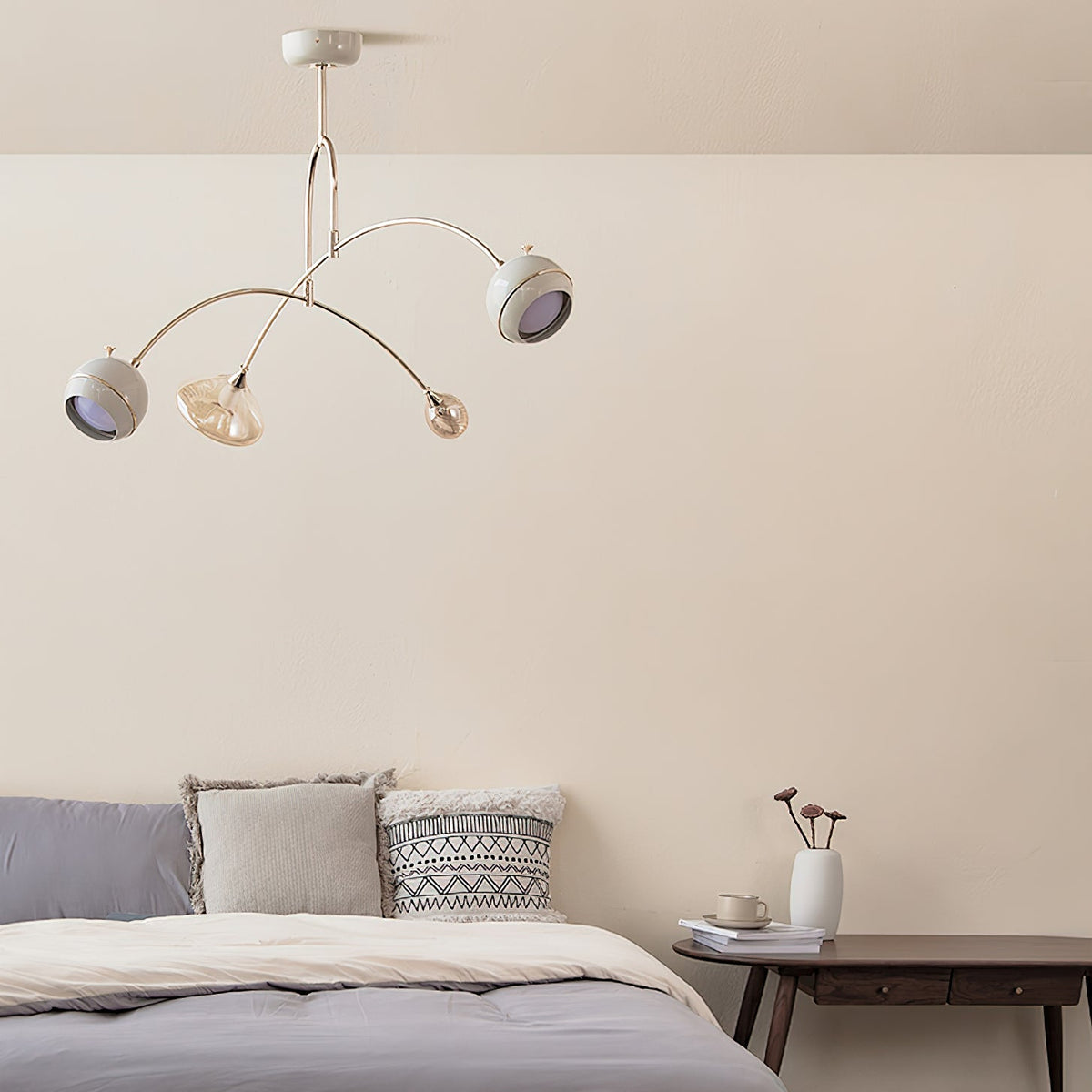 Ravelune Glass Chandelier-Moonnatur