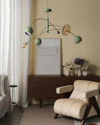 Ravelune Glass Chandelier-Moonnatur