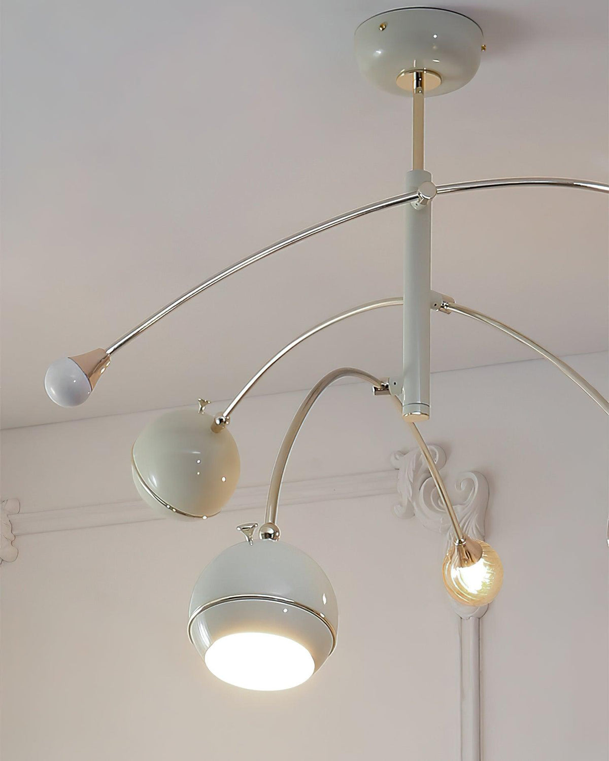 Ravelune Glass Chandelier-Moonnatur