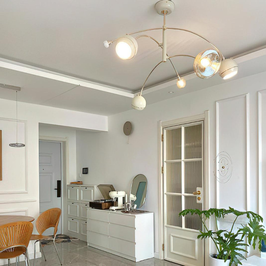 Ravelune Glass Chandelier-Moonnatur
