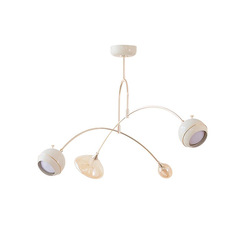 Ravelune Glass Chandelier-Moonnatur