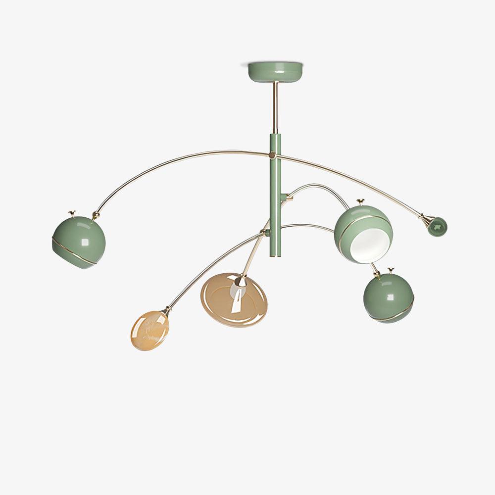 Ravelune Glass Chandelier-Moonnatur