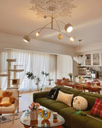 Ravelune Glass Chandelier-Moonnatur