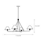 Nardenaria Fabric Chandelier-Moonnatur
