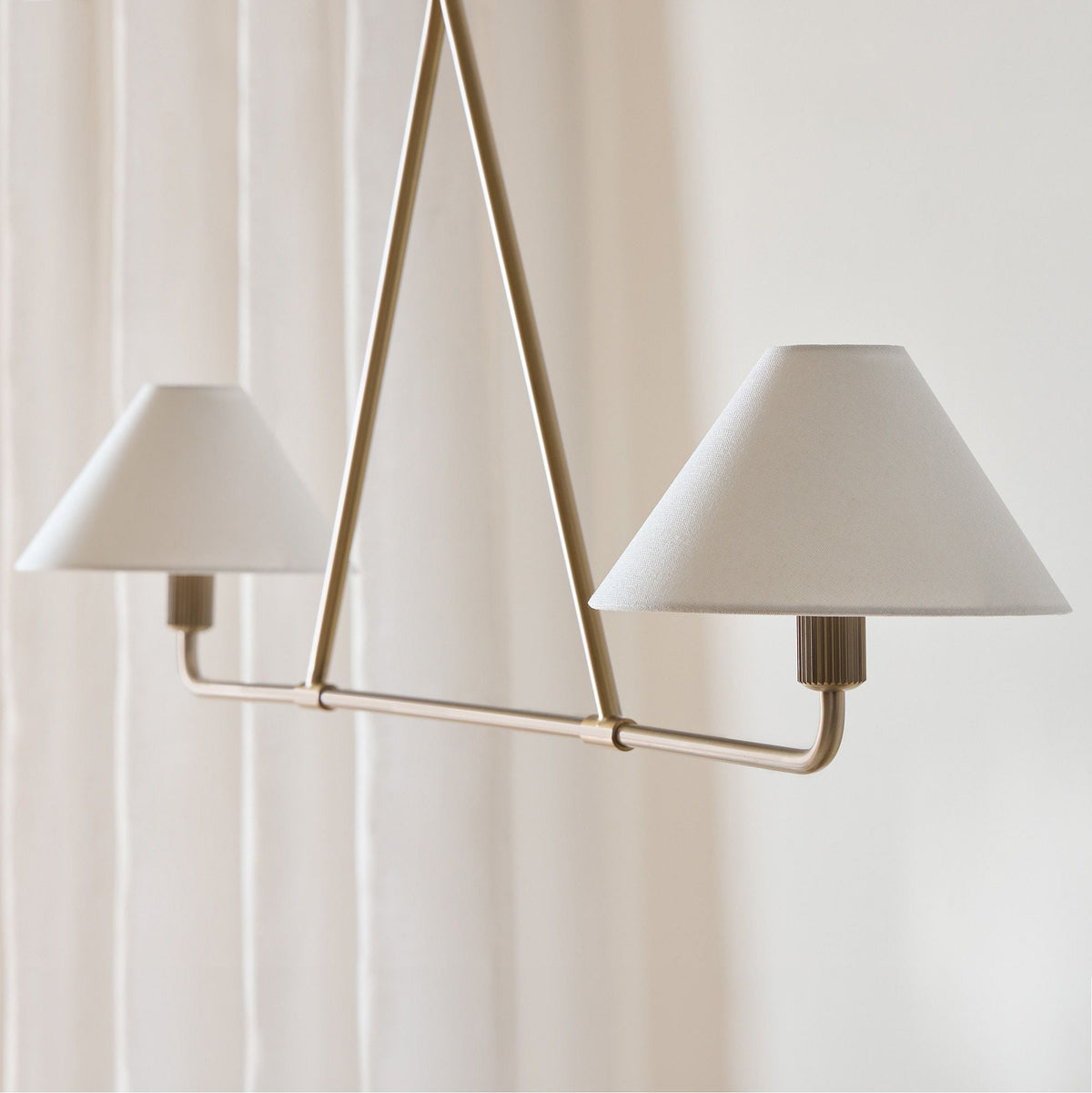 Idenune Fabric Chandelier-Moonnatur