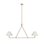 Idenune Fabric Chandelier-Moonnatur