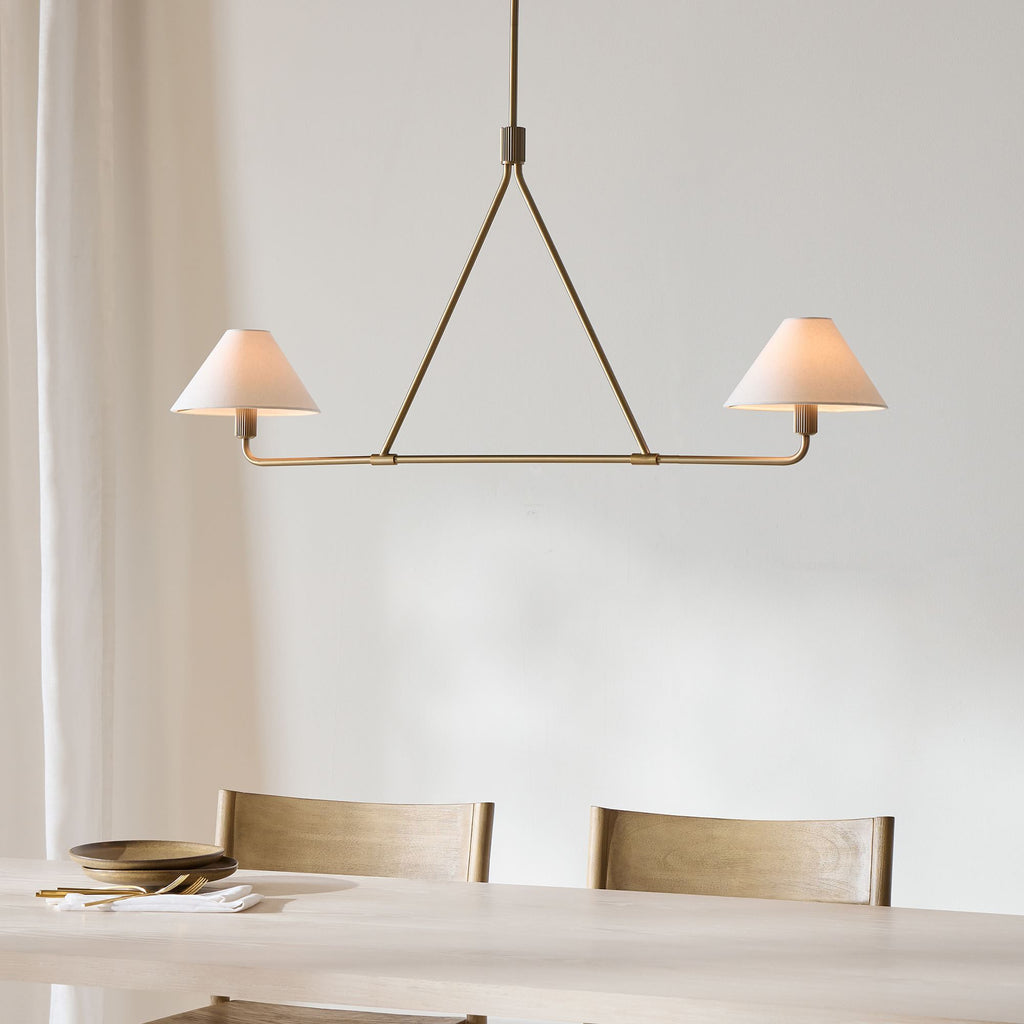 Idenune Fabric Chandelier-Moonnatur