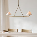 Idenune Fabric Chandelier-Moonnatur