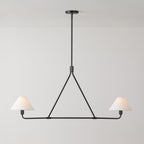 Idenune Fabric Chandelier-Moonnatur