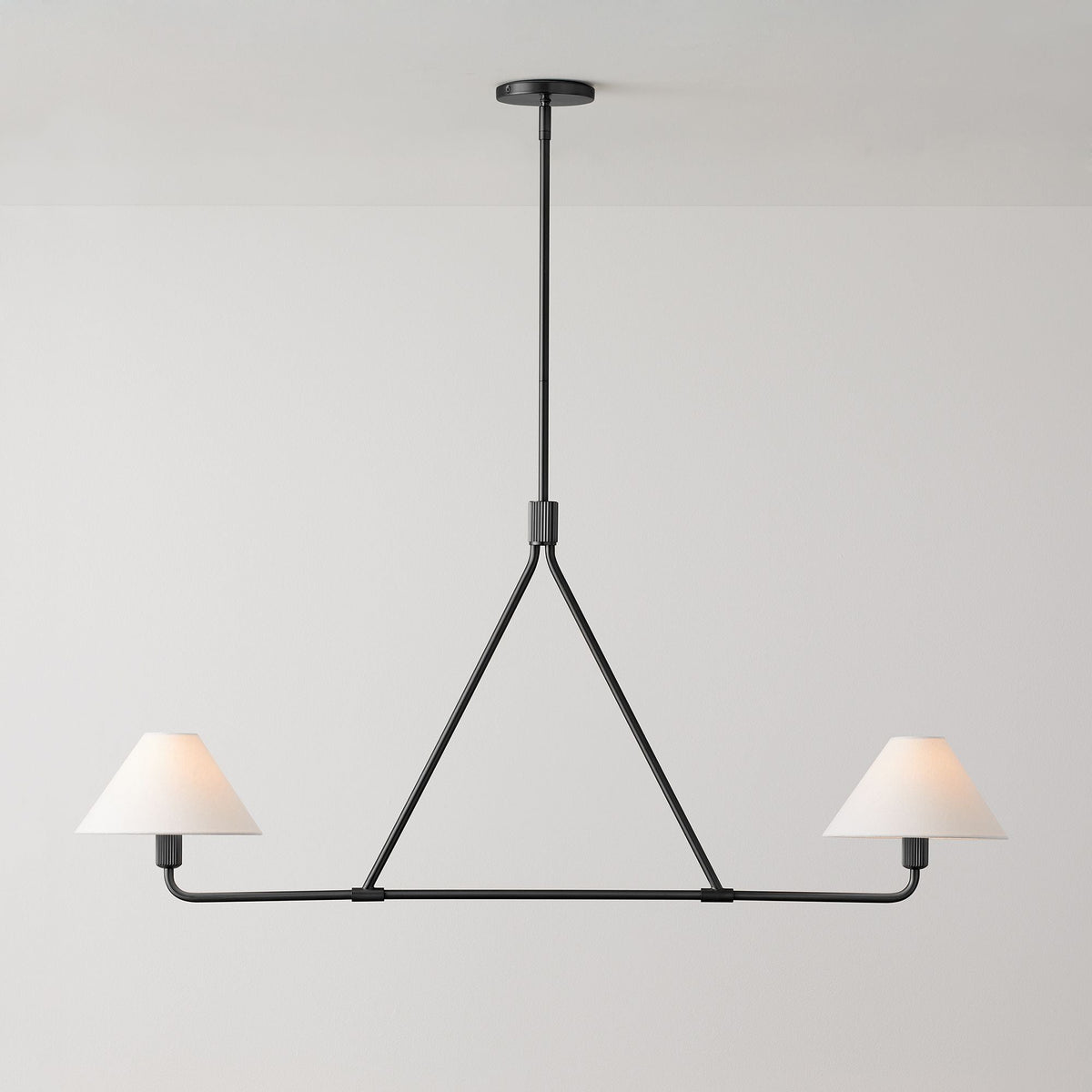 Idenune Fabric Chandelier-Moonnatur