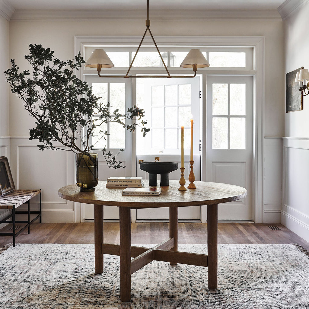 Idenune Fabric Chandelier-Moonnatur