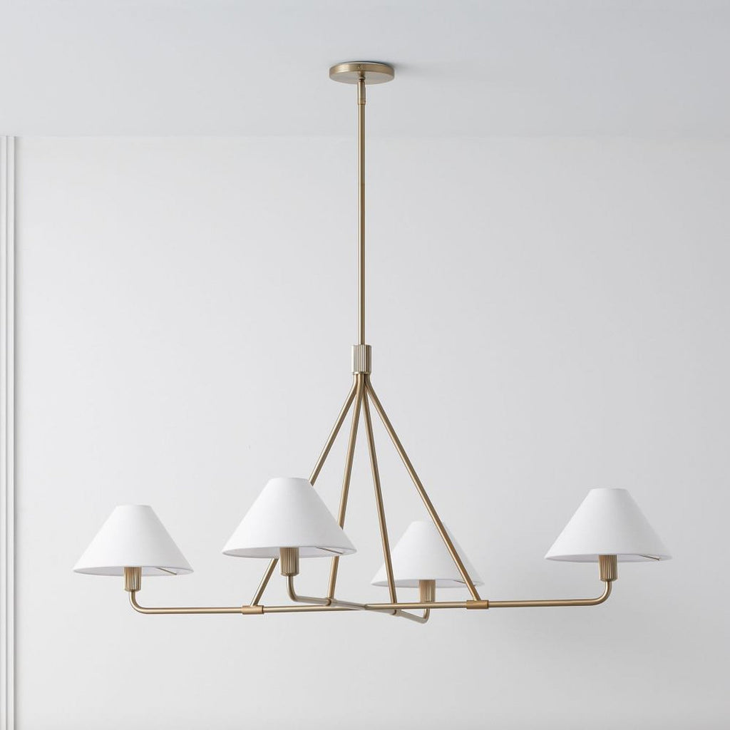 Nardenaria Fabric Chandelier-Moonnatur