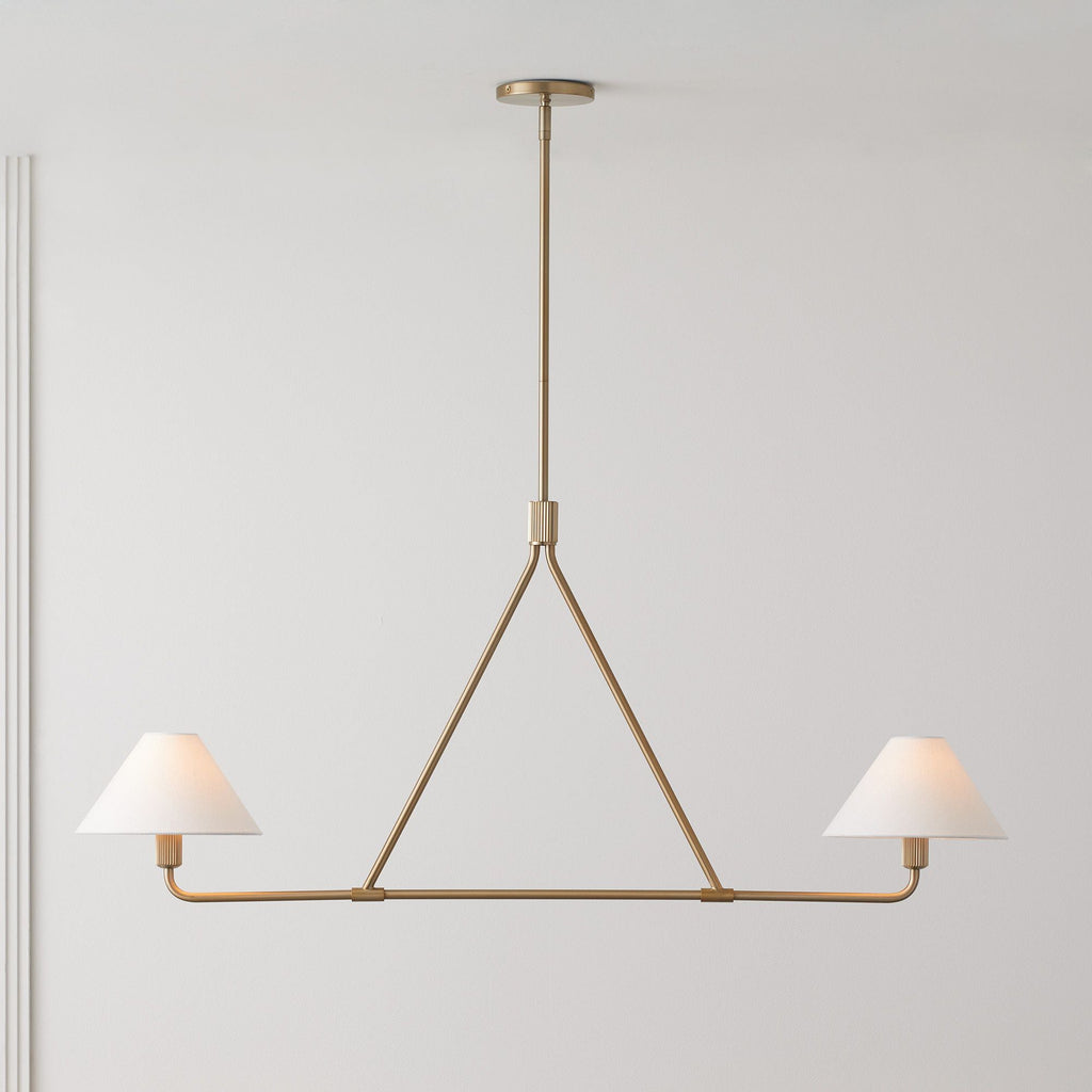 Idenune Fabric Chandelier-Moonnatur