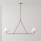 Idenune Fabric Chandelier-Moonnatur