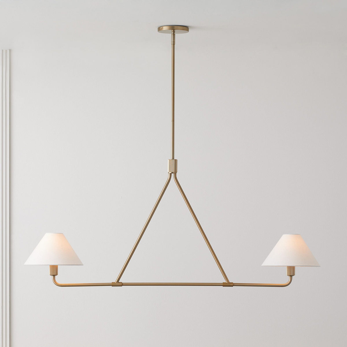 Idenune Fabric Chandelier-Moonnatur