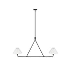 Idenune Fabric Chandelier-Moonnatur